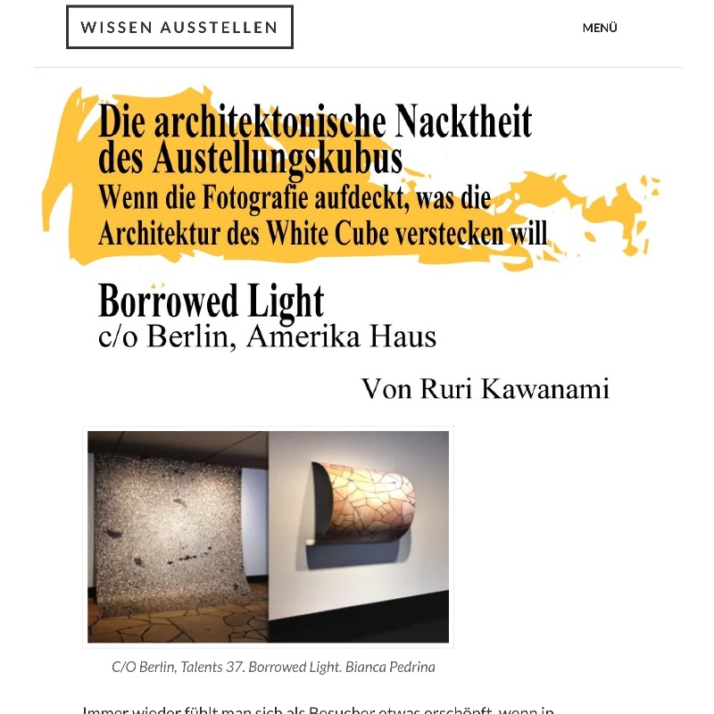 C/O Berlin Kritik – HU Berlin